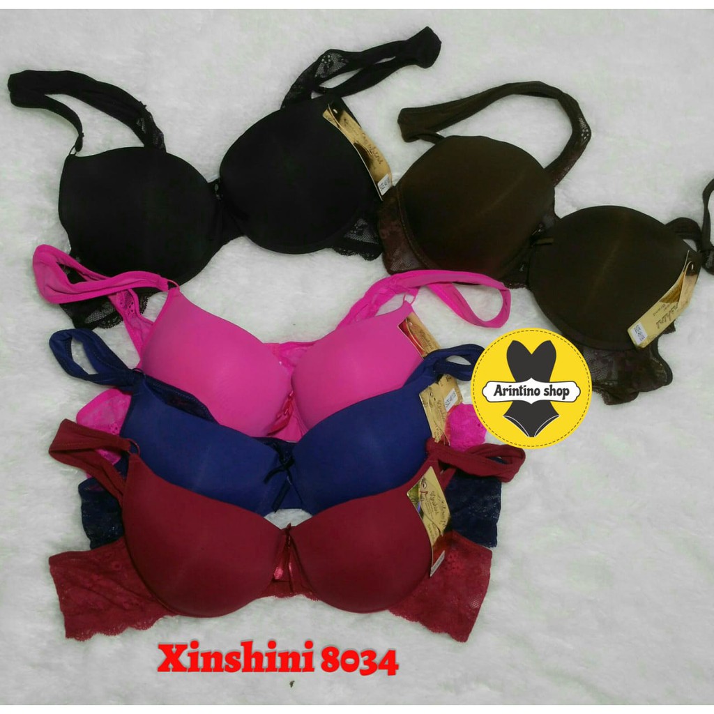 Bh Bra Xinshini 8034 (Cup B ke C) Size 36-46 Fashion Bra | Bra Busa Pakai Kawat |