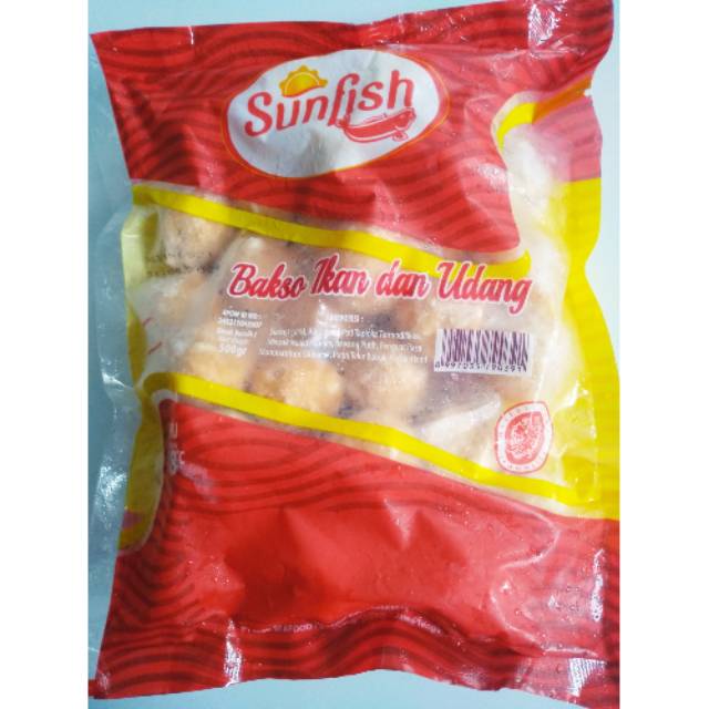 Bakso Ikan dan Udang Sunfish 500gr