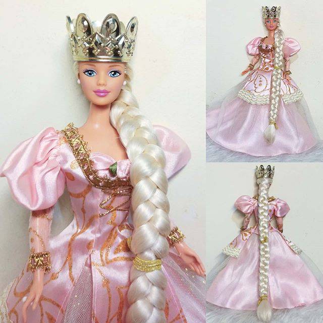 barbie rapunzel mattel