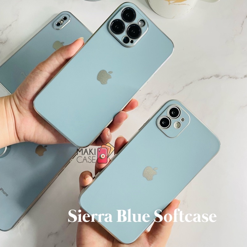 Sierra Blue Softcase iphone 13 pro look a like