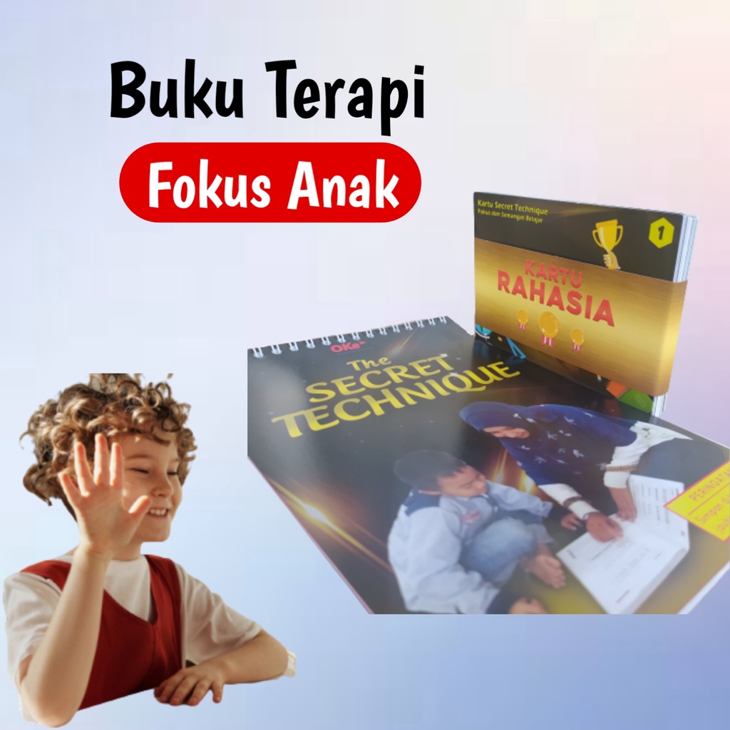 KARTU TERAPI ANAK FOKUS BELAJAR/ALAT TERAPI/TERAPI FOKUS ANAK/KURANG KONSENTRASI/KESULITAN BELAJAR
