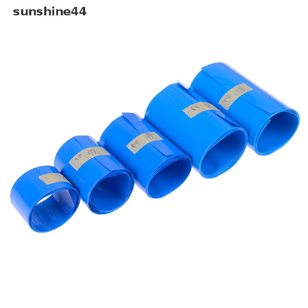 Sunshine Plastik Pembungkus Baterai Li-Ion 18650 Bahan Pvc