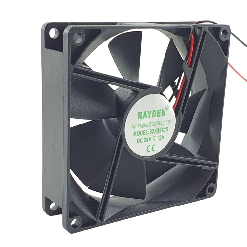 Kipas Pendingin Rayden 9cm 24V Cooling Fan DC 24 Volt 9 x 9 x 2.5 cm