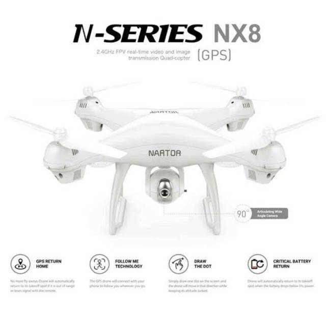 Drone GPS Kamera NARTOR NX 8 murah original