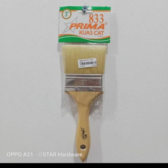 

PRIMA CLASSIC 833 KUAS 3" / KWAS CAT PAINT BRUSH GEBAL BERKUALITAS