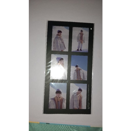 6 cut film Winpack Suga/Yoongi