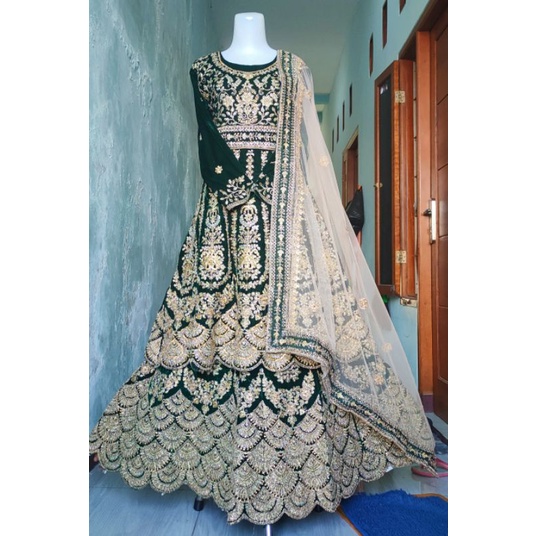 baju India ori /  lehenga Mastani / baju pakistan