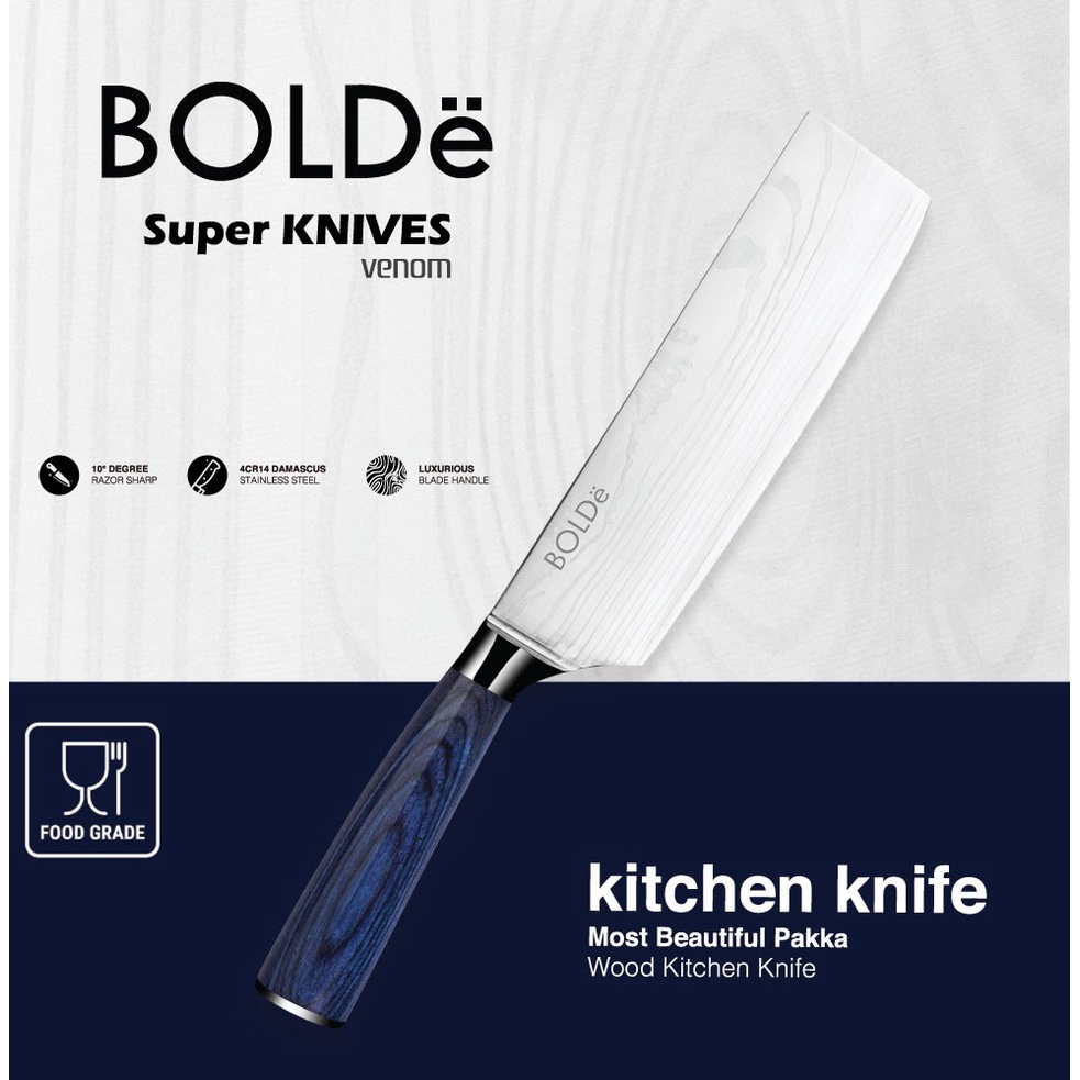 BOLDe Super Knives Venom Kitchen Knife