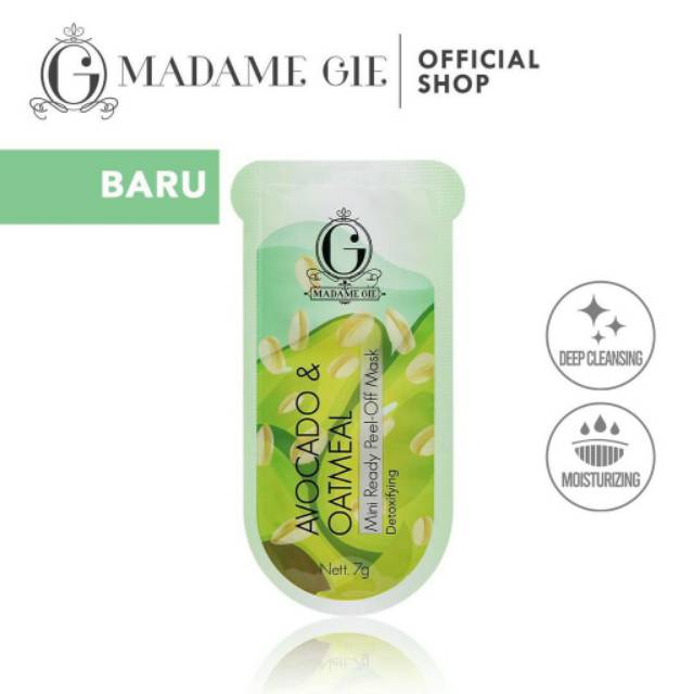 LIZBEAUTY -  Madame Gie Mini Ready Peel Off Mask - Masker Peel Off