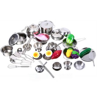 25Pcs Peralatan Masak  Mini  Bahan Stainless Steel untuk 