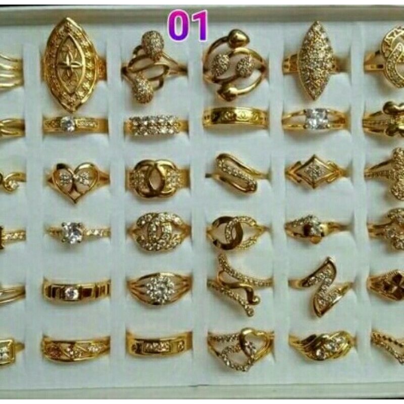 Cincin cantik Murah serba 12k