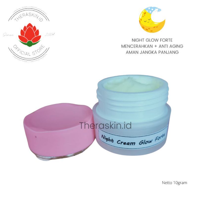 NIGHT CREAM GLOW FORTE PESONA
