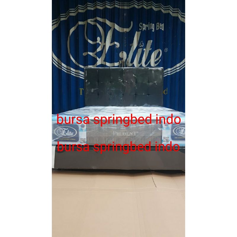 elite prudent 160 x 200 spring bed full set