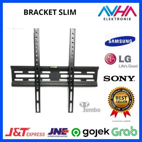 BRACKET/BRAKET/BREKET TV LED LCD SLIM 32-55 INCH