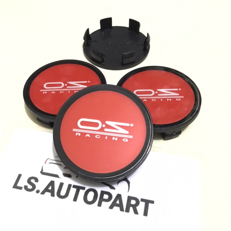 dop roda tutup velg mobil AYLA AGYA CALYA SIGRA VARIASI OS RACING WHEEL diameter 5,2cm