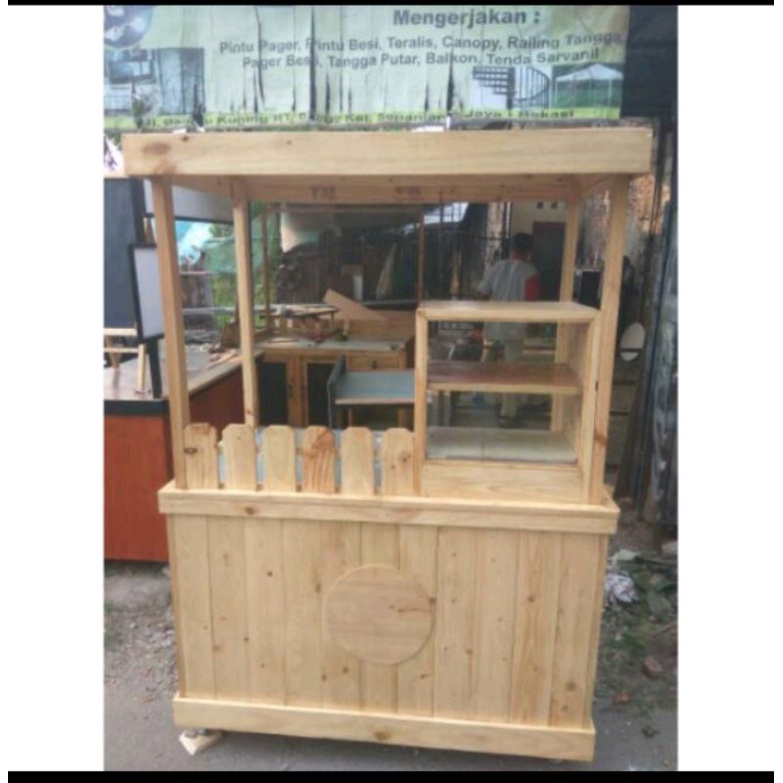 booth Jualan Murah Booth Portabel Grobak Bakso