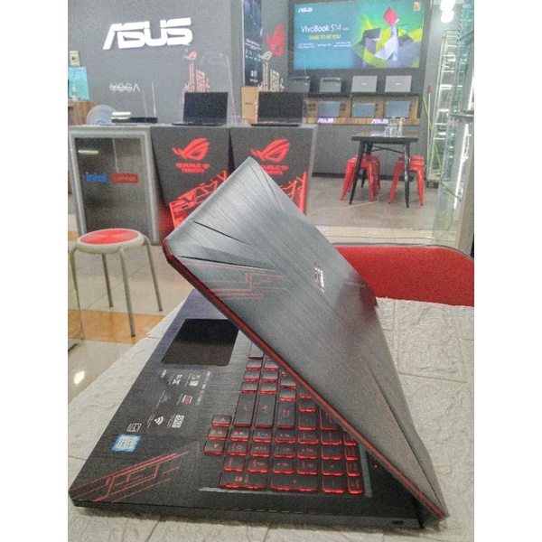 Laptop Leptop Seken Bekas Second Programmer DESAIN ASUS TUF Gaming FX504 Core i7 RAM 8GB HDD 1TB VGA NVIDIA GEFORCE 4GB