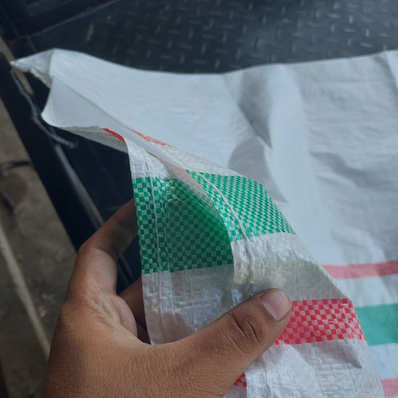 ECER KARUNG PLASTIK BARU UKURAN 90X130 KARUNG PAKET