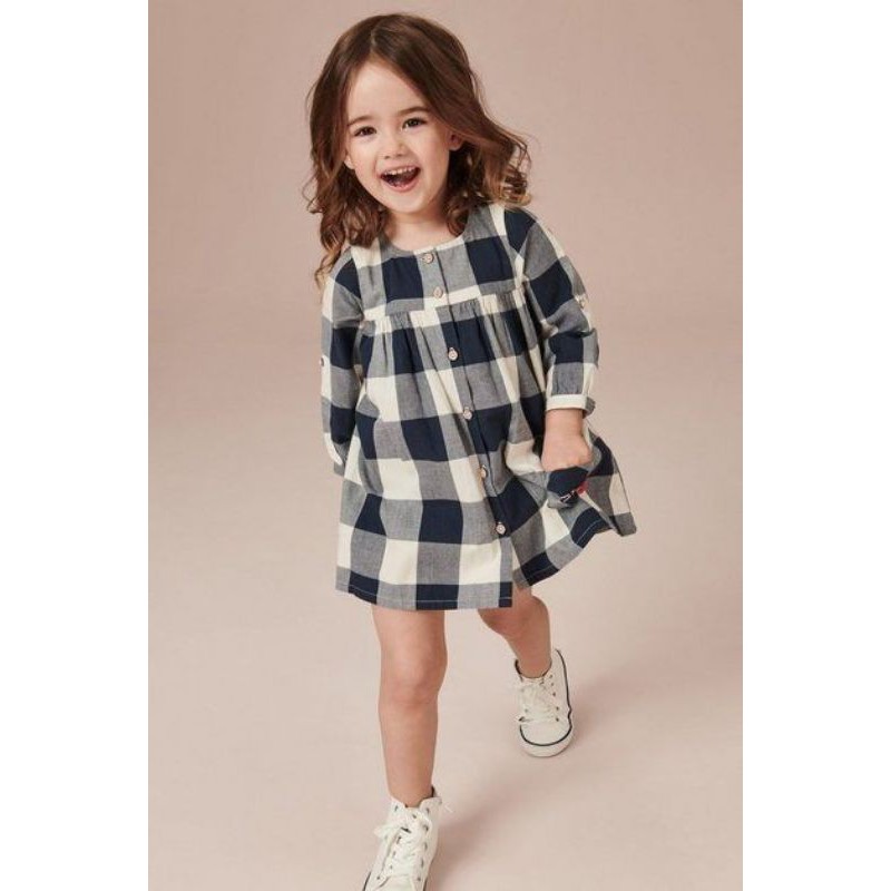 POLA JAHIT INSTAN DRESS BABY