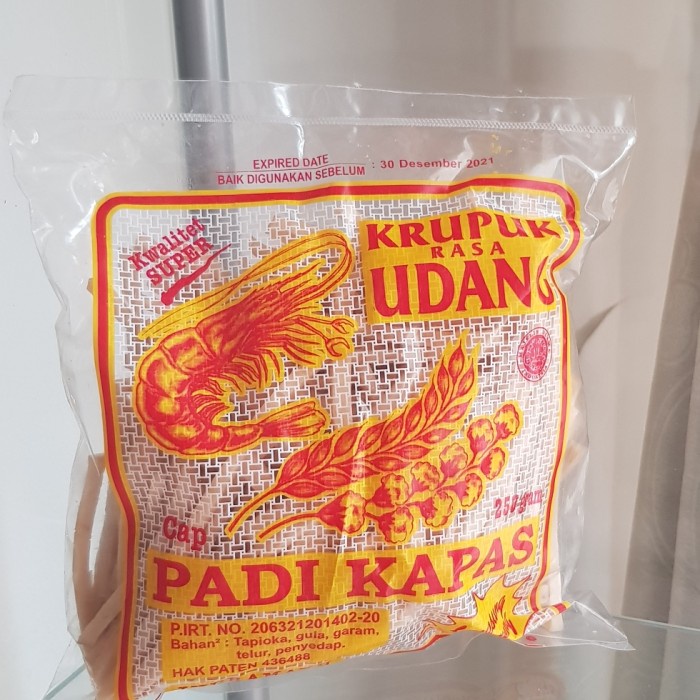 MURAH Kerupuk Udang Stick Cap Padi Kapas