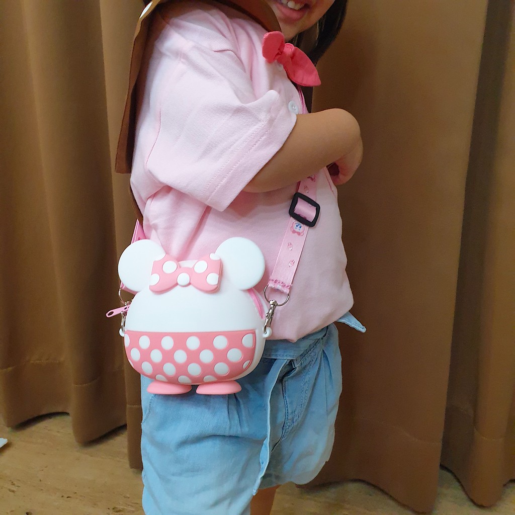 Tas Selempang Anak Model Disney Lucu