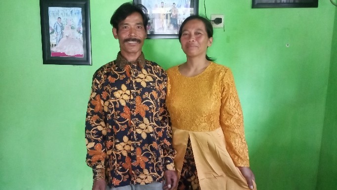 (flashsale) Cp Sarwendah Couple Batik Kebaya Brukat  Jumbo Xl