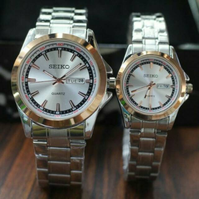 JAM TANGAN SEIKO COUPLE SIMPLE