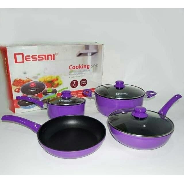 panci set dessini 7 pcs