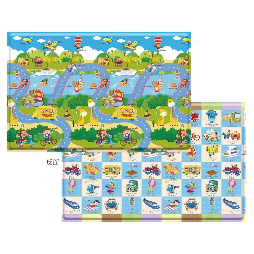 MATRAS IMPOR PLAYMAT IMPORT DOUBLE PAD - MATRAS PLAYMAT PREMIUM - MATRAS BAYI | BPA FREE