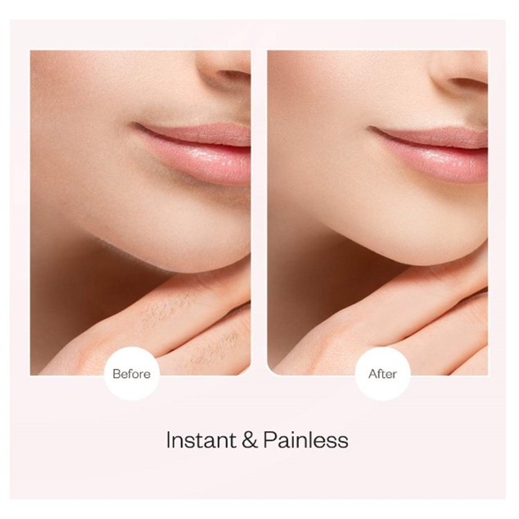 ZILLO Alat Cukur Penghilang Bulu Halus Untuk Wajah Ketiak Pembersih Bulu Tipis Tanpa Rasa Sakit Facial Hair Remover