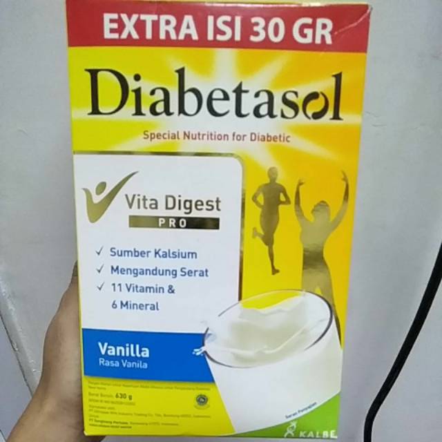 

Diabetasol Vanilla 630 g