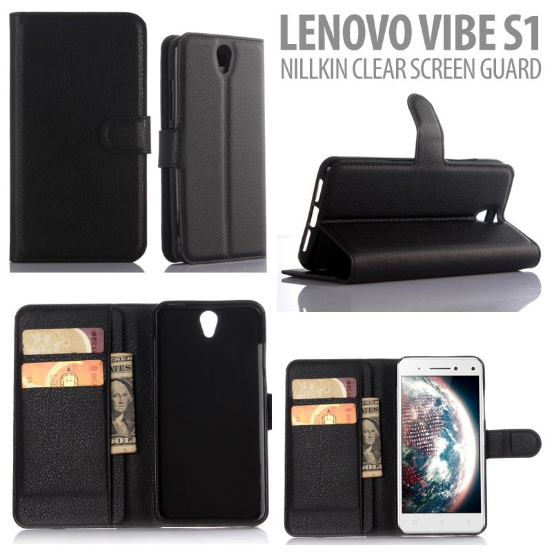 

Lenovo Vibe S1 - Agenda Standing Leather Book