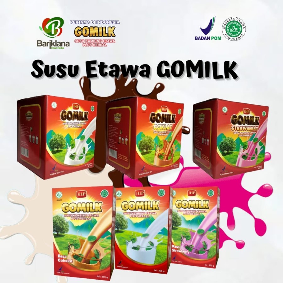 

Gomilk Sachet All Varian Plus Jahe 2 pcs - Stroberi