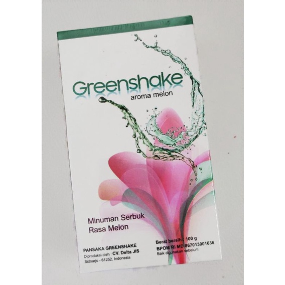pansaka greenshake aroma melon