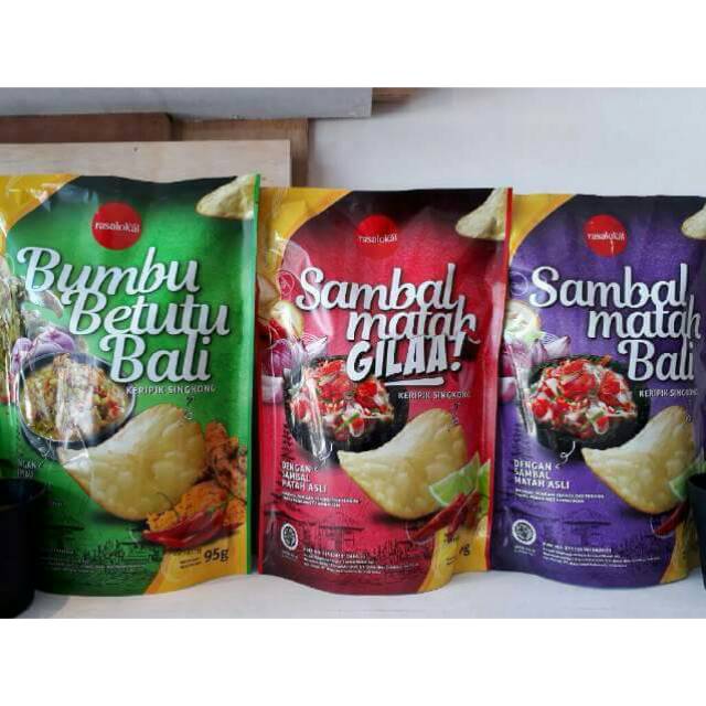 

Keripik sambal matah, betutu,matah gila
