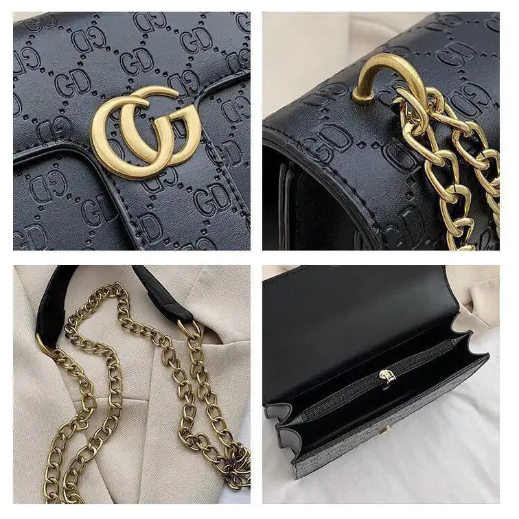 GI 18815 RISCE TAS SELEMPANG IMPORT WANITA CEWEK PEREMPUAN JAKARTA BATAM CG JT CR 7405 EL 5167