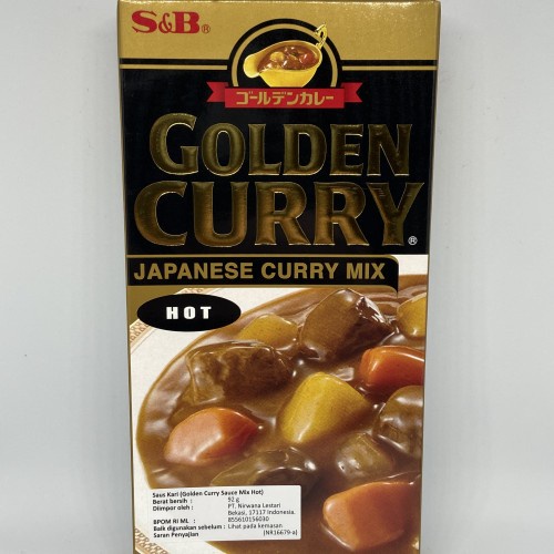 

S&B Golden Curry Sauce Mix HOT 92GR