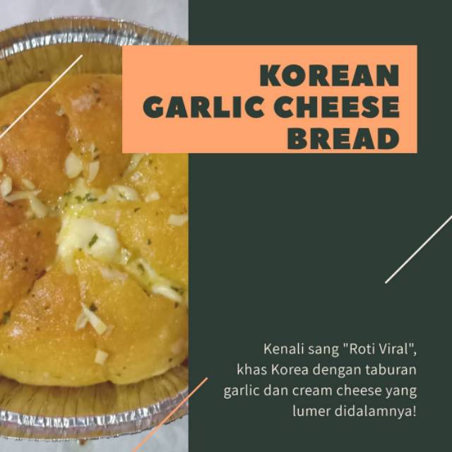 

Korean Garlic Cheese Bread