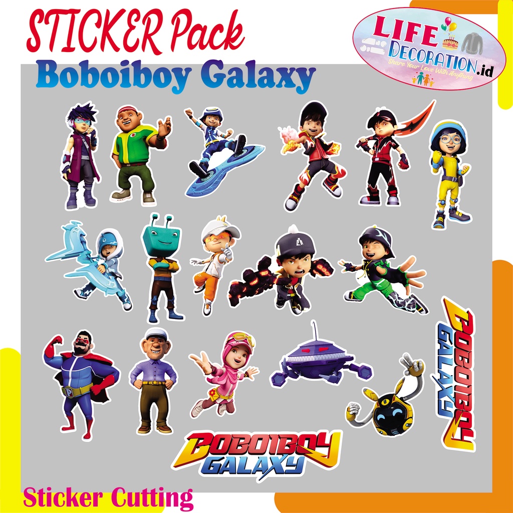

STIKER BOBOIBOY GALAXY / STICKER PACK