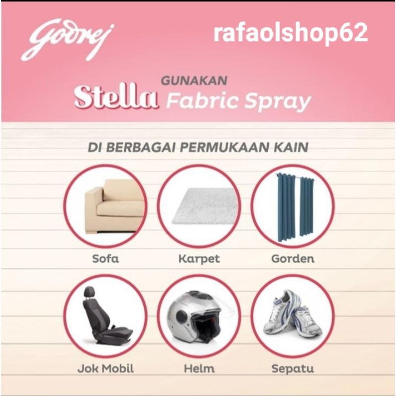 Stella Fabrik spray Pink peony 200+45ml