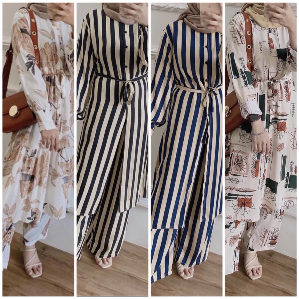 ONE SET TUNIK WANITA