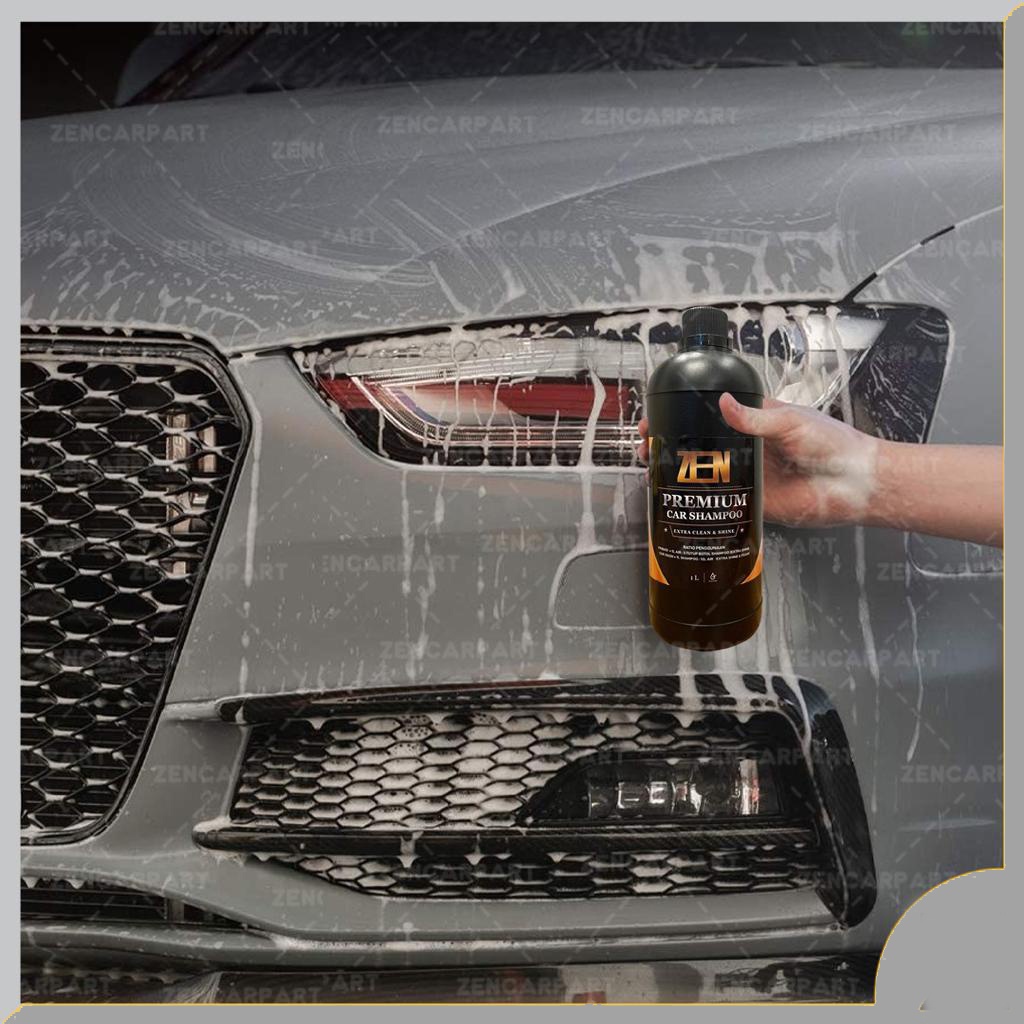 [BISA COD] Sabun Shampoo Shampo Cuci Mobil Motor Snow Foam Shine PH Balance Netral 1 liter 1L 1000 ml PH 7