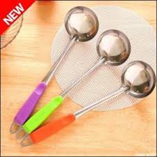 Sendok Sup Centong Sayur Sup Spoon Sinduk Kuah Irus Stainless Steel Chuju