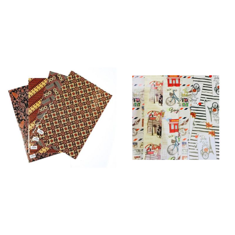 

(Satuan) Kertas Kado / Kertas Kado Batik / Kertas Kado Lucu / Kertas Kado Kiky