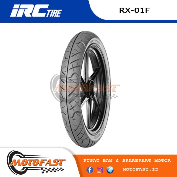 BAN MOTOR IRC TUBELESS 100/80-17 RX01F NEW VIXION DPN