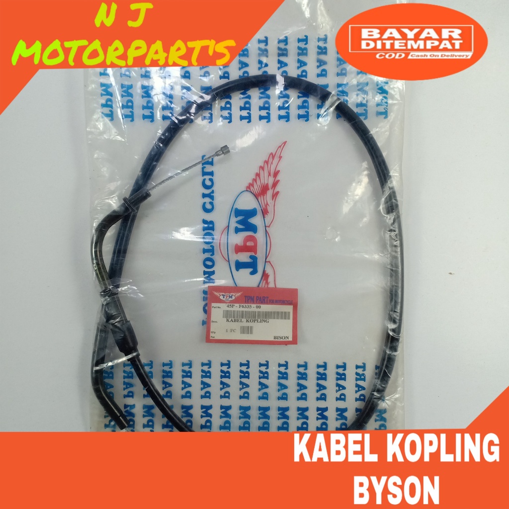 kabel tali kopling byson bison
