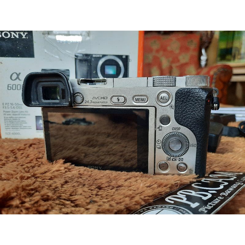 Sony A6000 Second Body Only Fullset murah