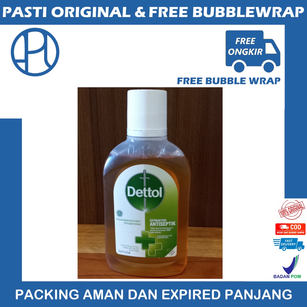 DETTOL ANTISEPTIK CAIR BERBAGAI UKURAN 45ML 95ML 245ML