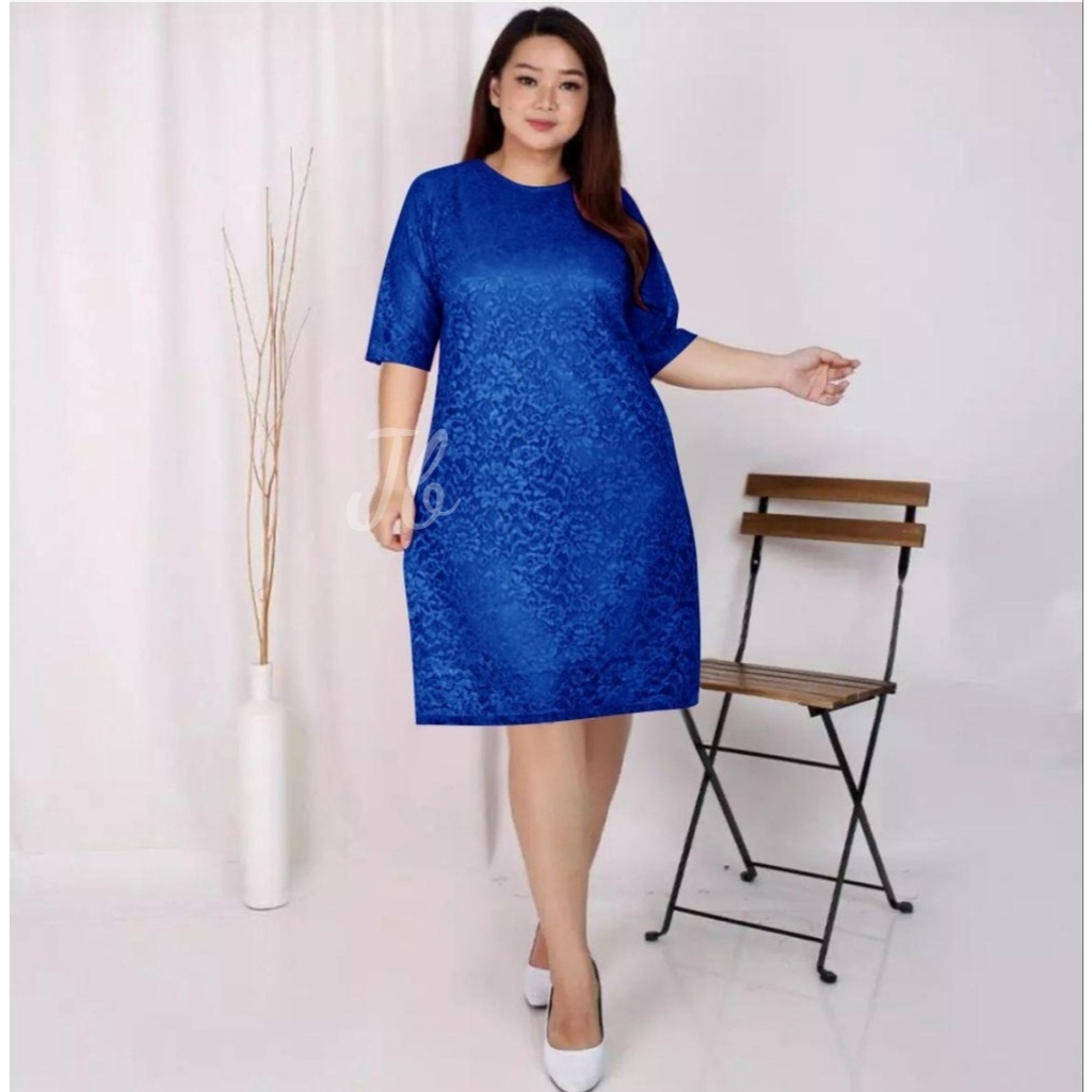 [VLFK] Dress Wanita Terbaru / Baju Dress Dewasa / Dres / Dress Brukat / Dress Korea / Dress Bigsize