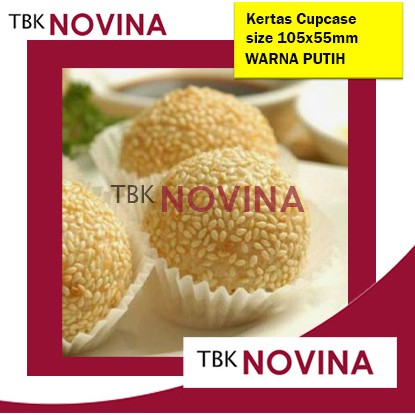 [1000pcs] Kertas onde nastar kroket risoles PAI Cupcake PUTIH  105x55mm - Paper Cupcake / Kertas Onde / Snack Gorengan / Pai Buah / Nastar